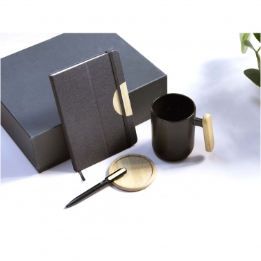 Logo trade promotional product photo of: Laura A5 hard cover notebook and ballpoint pen gift set